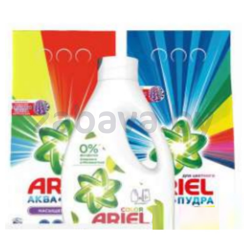 Порошок/гель для стирки Ariel, 3 кг/1,105 л, в ассорт.