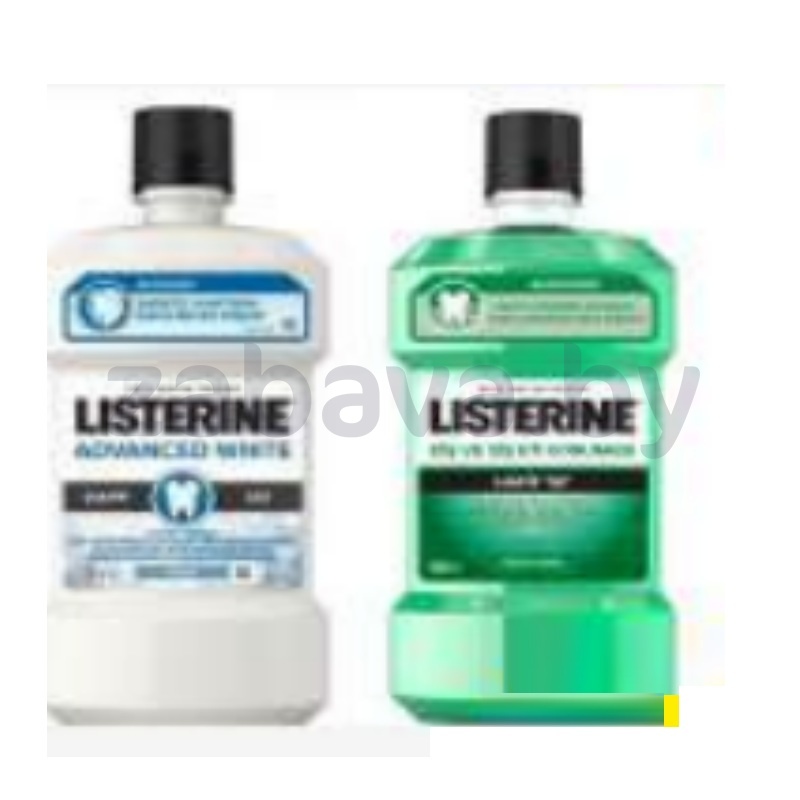 Ополаск. для полости рта Listerine Total Care или Advanced White, 500 мл