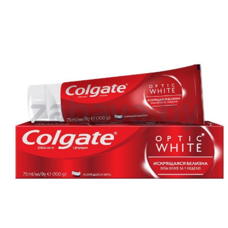 Зубная паста Colgate Optic White, 75 мл