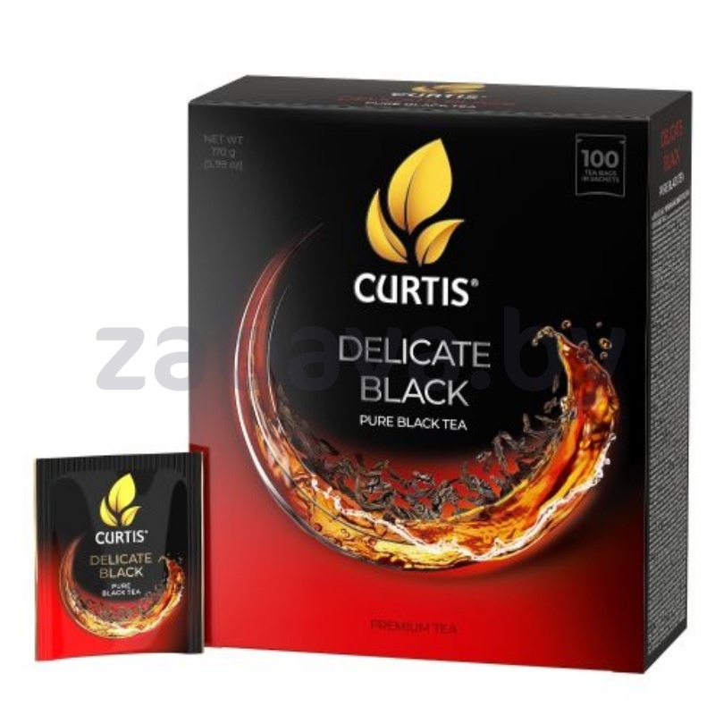 Чай черный Curtis Delicate Black, 100 пак.