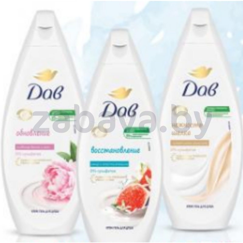 Крем-гель для душа «Дав», 250 мл, в ассорт.