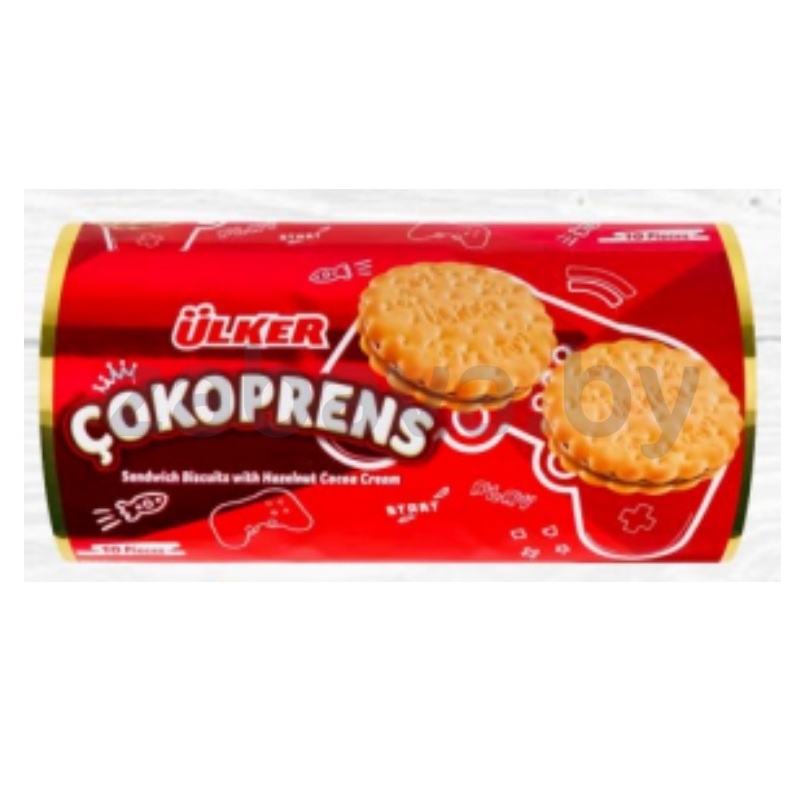 Печенье Ulker Cokoprens сендвич с какао-орех. кремом, 300 г