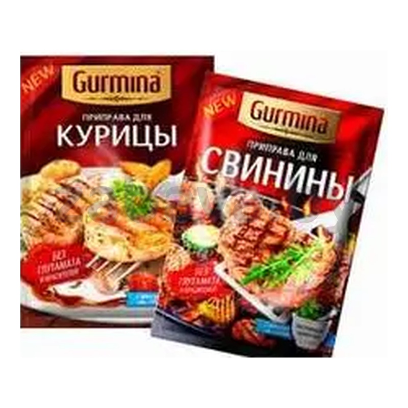 Приправа Gurmina для курицы/для свинины, 40 г