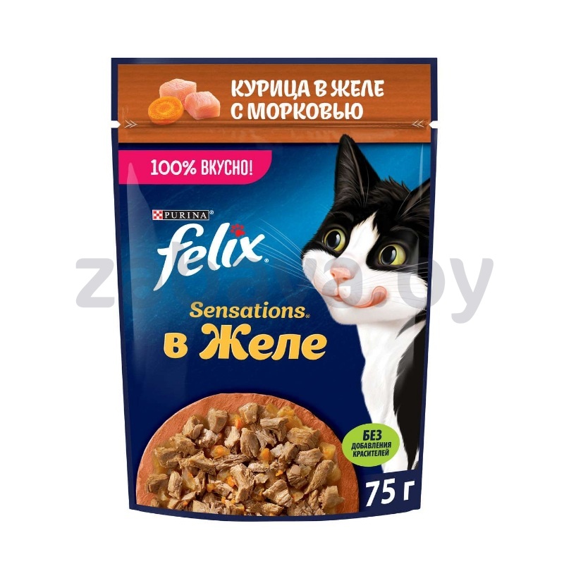 Корм Felix, 75 г, в ассорт.
