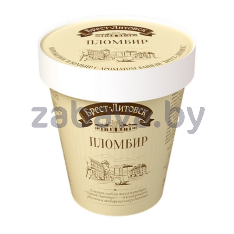 Мороженое «Брест-Литовск», пломбир с аром. ванили, 220 г