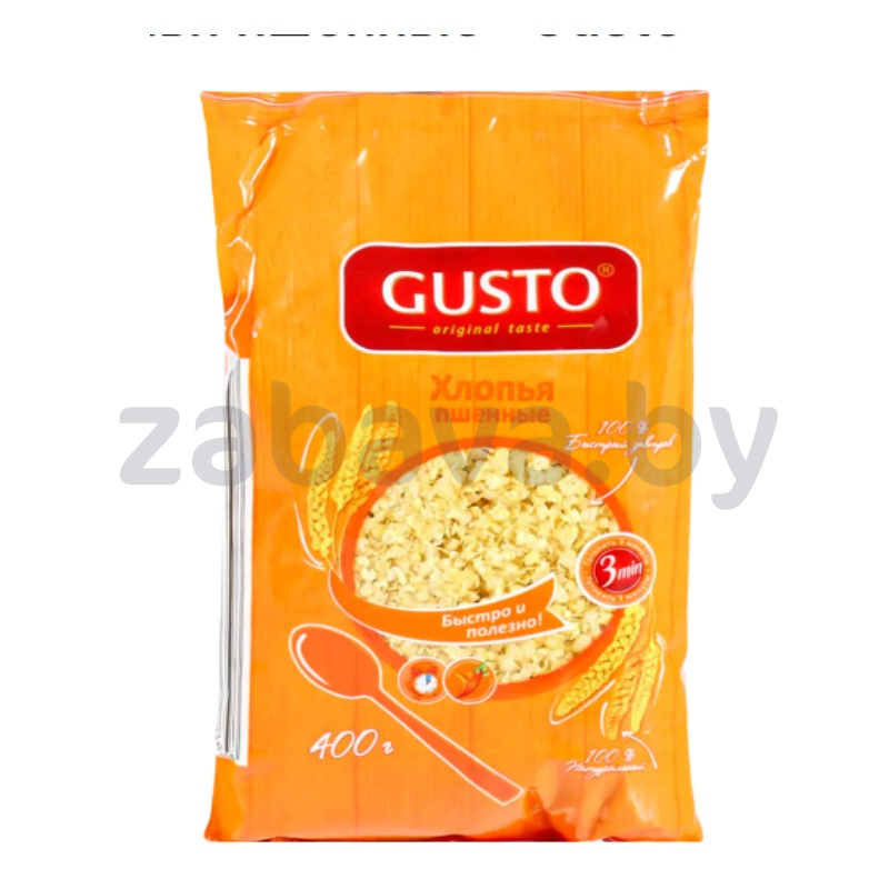 Хлопья Gusto, пшенные, 400 г