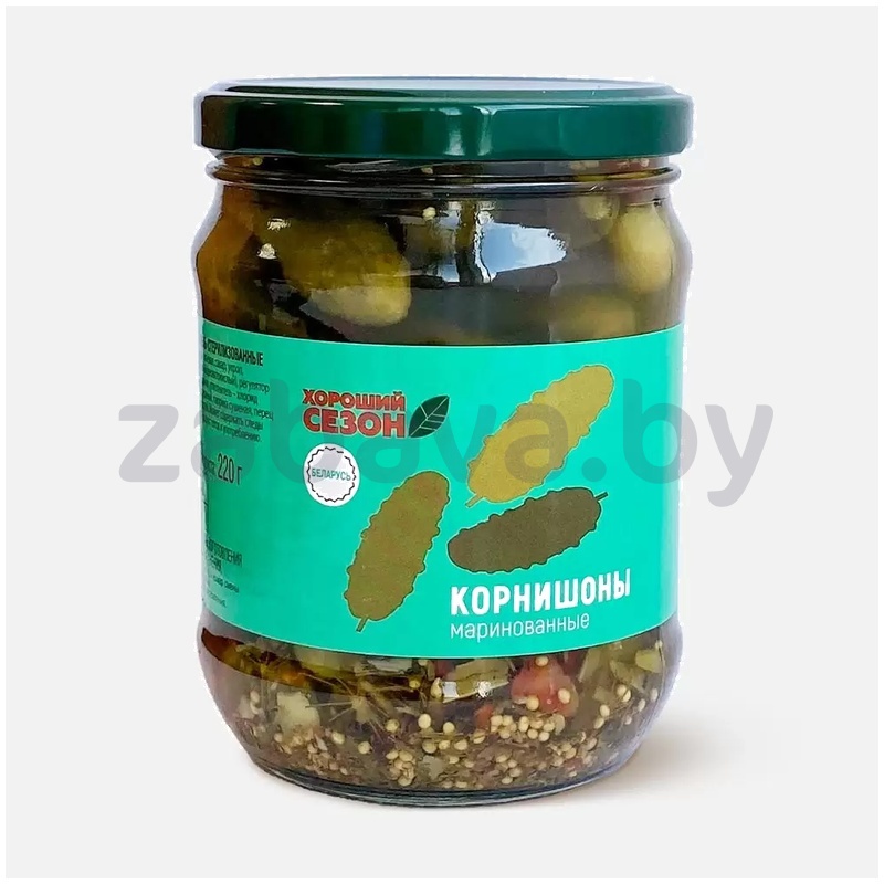 Корнишоны «Хороший сезон», 460 г