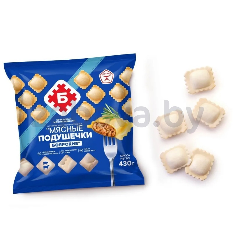 Пельмени «Мясные подушечки» «Боярские», «Брестский» МК, 430 г