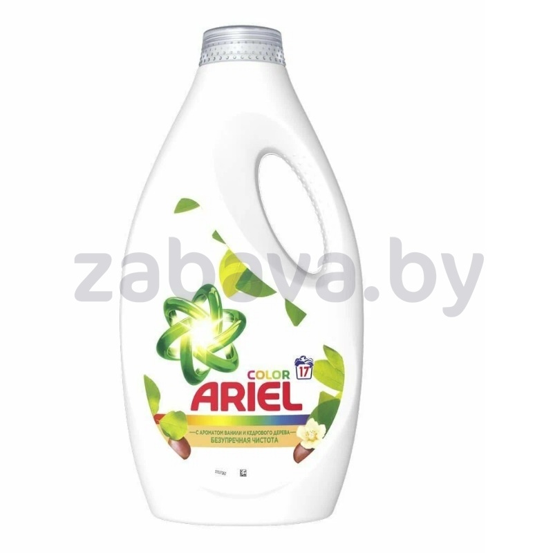 Гель для стирки Ariel Color, ваниль-кедр, 1,105 л