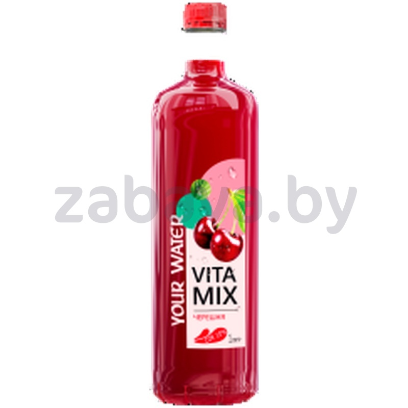 Напиток Your Water Vita Mix, черешня, негаз., 1 л