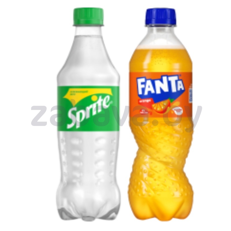 Напиток Sprite или Fanta, 0,5 л, в ассорт.