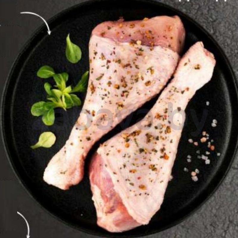 Голень индейки для гриля «По-Изабелински» «Островецкая индейка», п/ф, охл., в/у, 1 кг