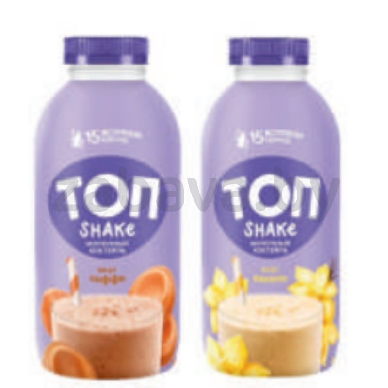 Коктейль молочный «Топ» Shake, 2%, 450 г, тоффи или ваниль