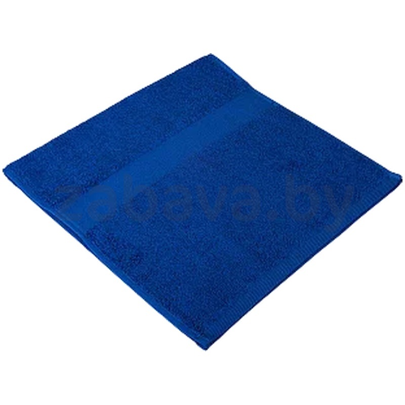 Полотенце махровое Sof en, синее, 30×30 см