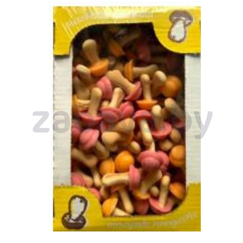 Печенье «Чеховские грибочки», со вк. апельсина и клубники, 250 г