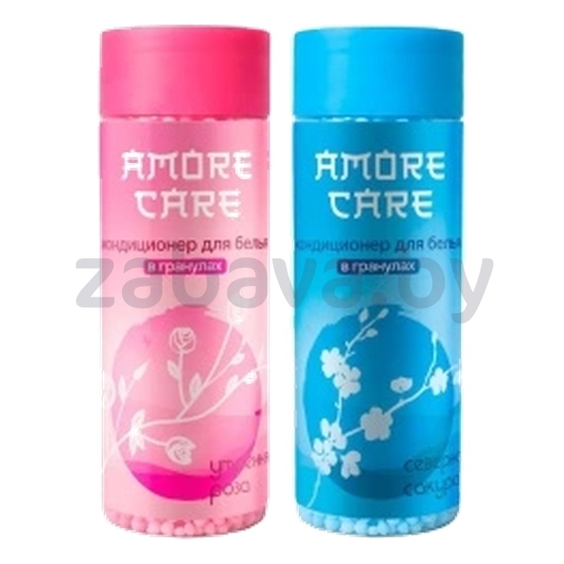 Кондиционер д/белья в гранулах Amore Care, утренн. роза или северн. сакура, 200 г