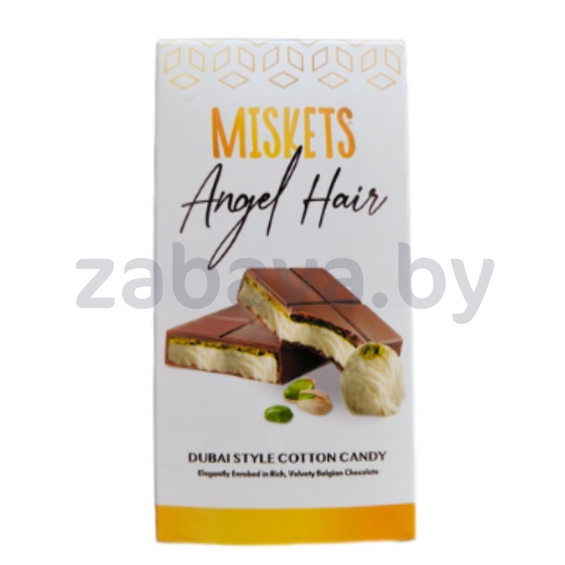 Шоколад Miskets, молочный, дубайский, 90 г
