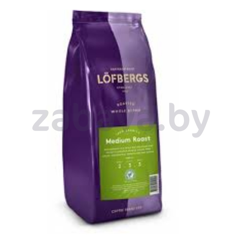 Кофе Lofbergs Medium Roast, в зернах, 1 кг