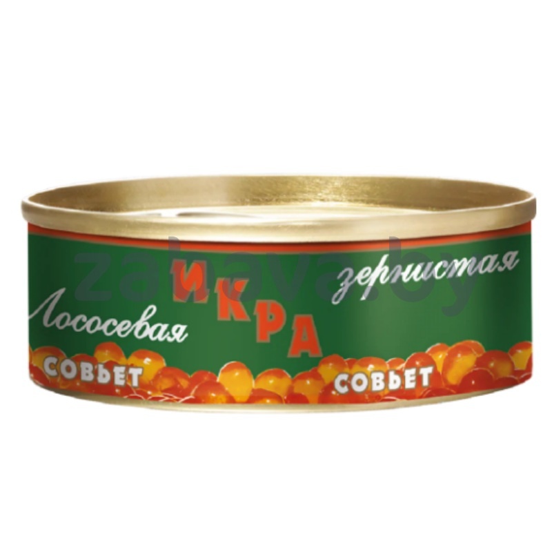 Икра горбуши зернистая «Совьет», 105 г