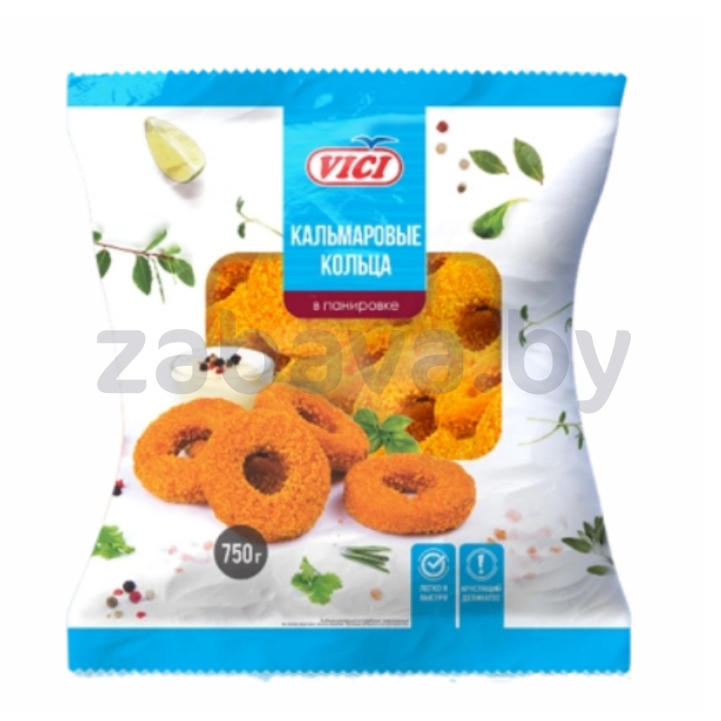 Кольца из фарша кальмара Vici, 750 г