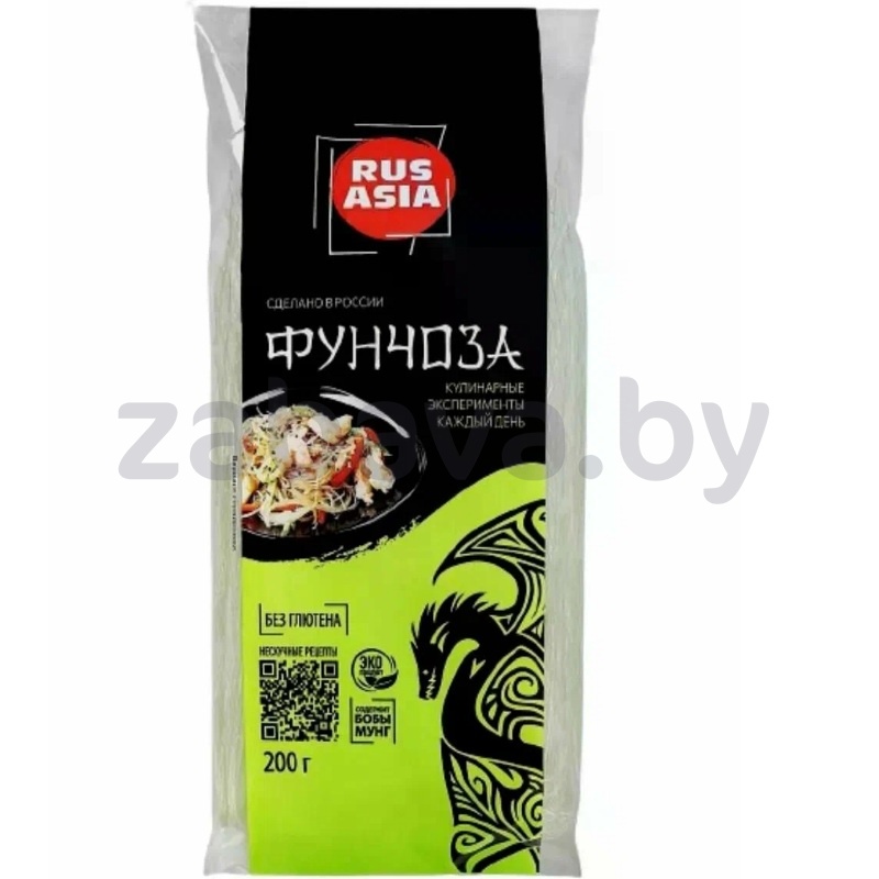 Лапша бобовая Rus Asia, фунчоза, 100 г