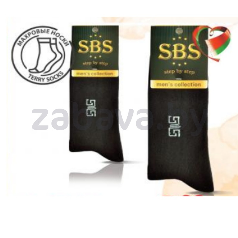 Носки мужские Step By Step, махровые, р-р 23-29