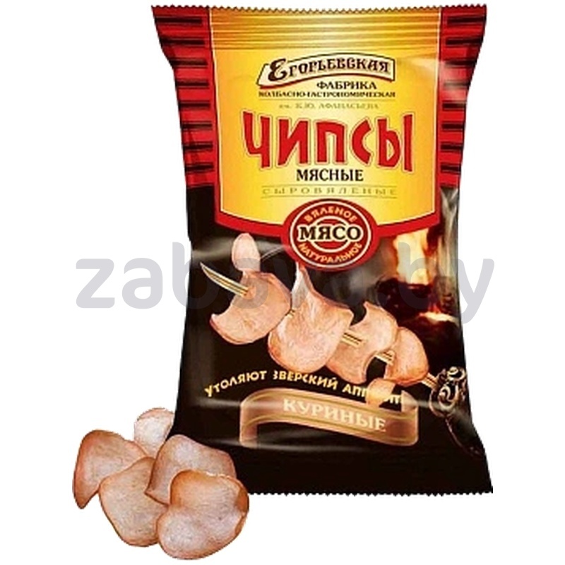 Чипсы мясные куриные, с/в, 30 г
