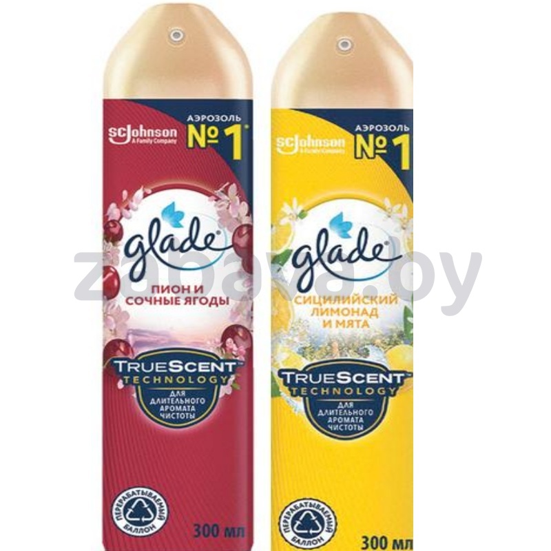Освежитель воздуха Glade, в ассортименте, 300 мл