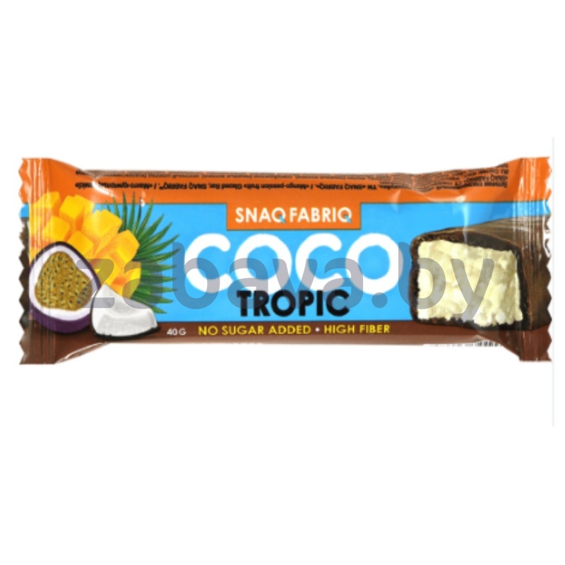 Батончик Snaq Fabriq Coco, 40 г, в ассорт.