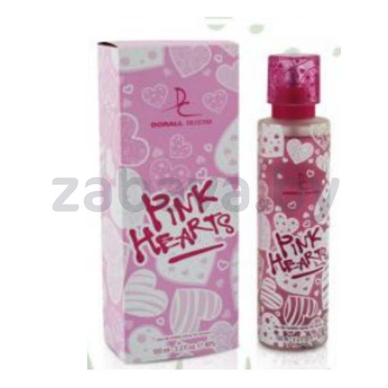 Вода туалетная женская Dorall Collection Pink Hearts, 100 мл
