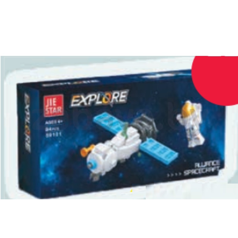 Игрушка-конструктор Jie Star, космический, 84 деталей