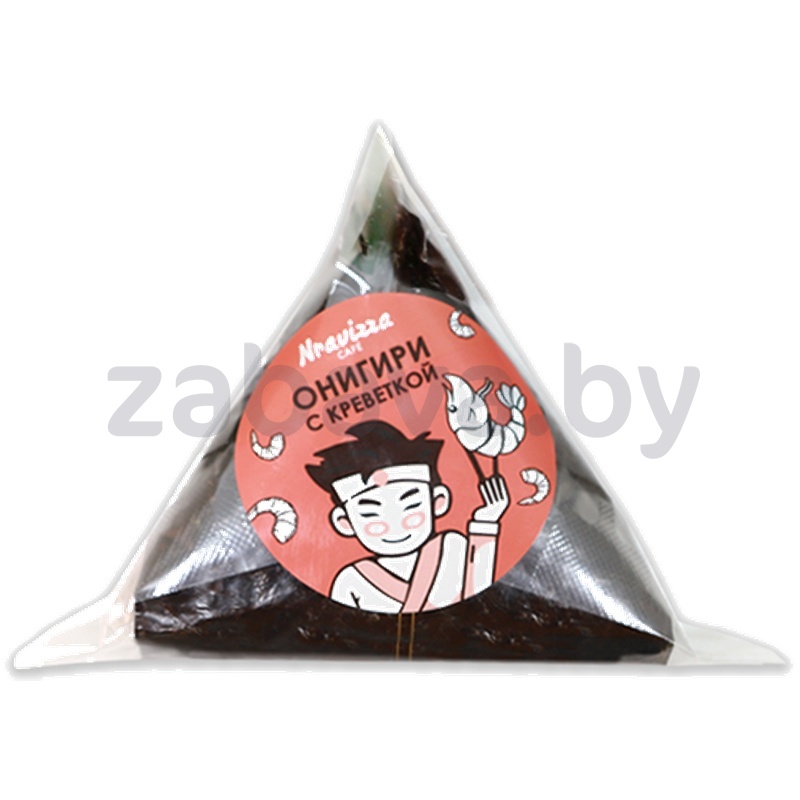 Онигири Nravizza, 120 г, креветка