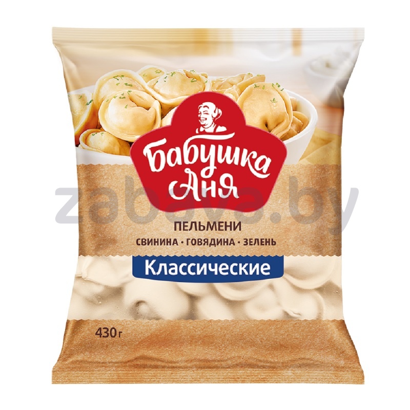 Пельмени «Бабушка Аня» «Классические», замор., 430 г