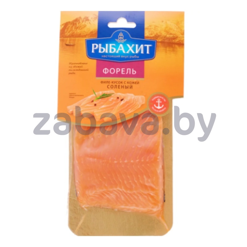 Форель соленая «РыбаХит», филе-кусок, РБ, 200 г