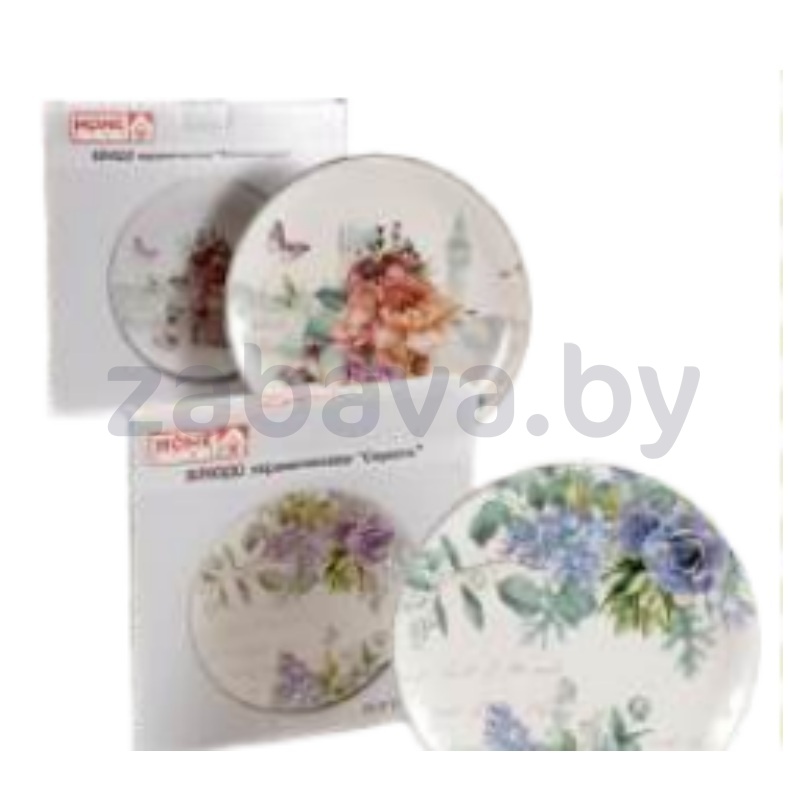 Блюдо керамическое Home Line, 24,5 см, в ассорт.
