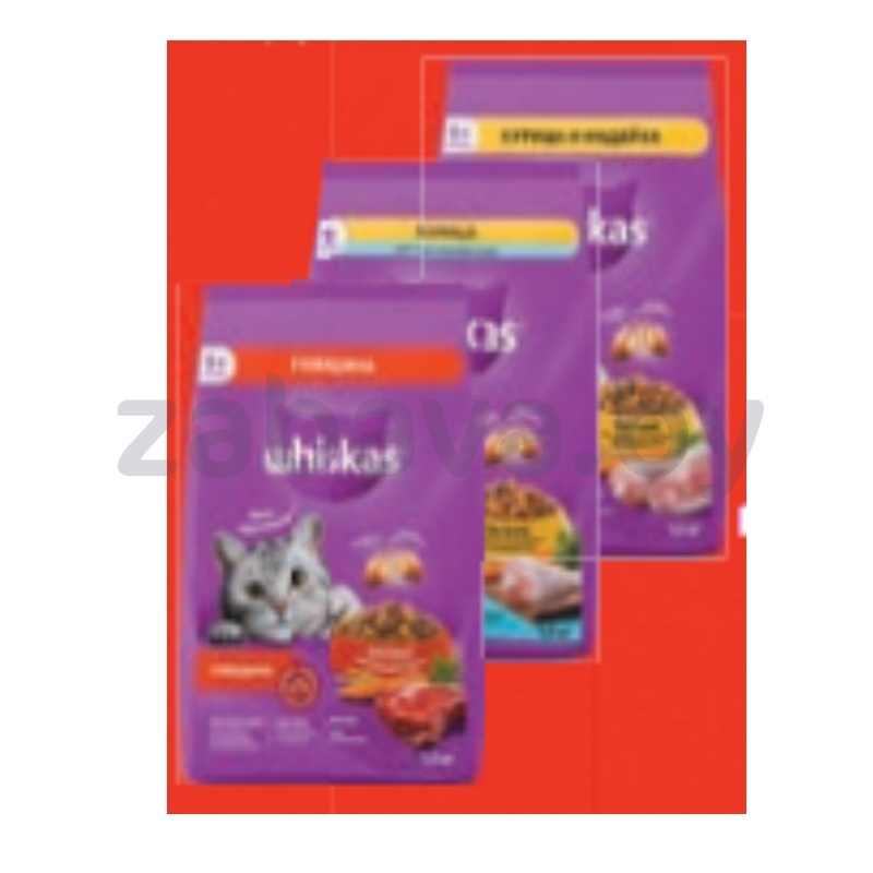 Корм Whiskas, 1,3 кг, в ассорт.