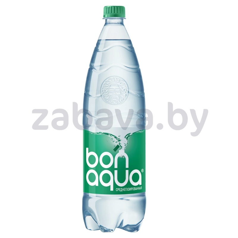 Вода питьевая Bonaqua, среднегаз., 1,5 л