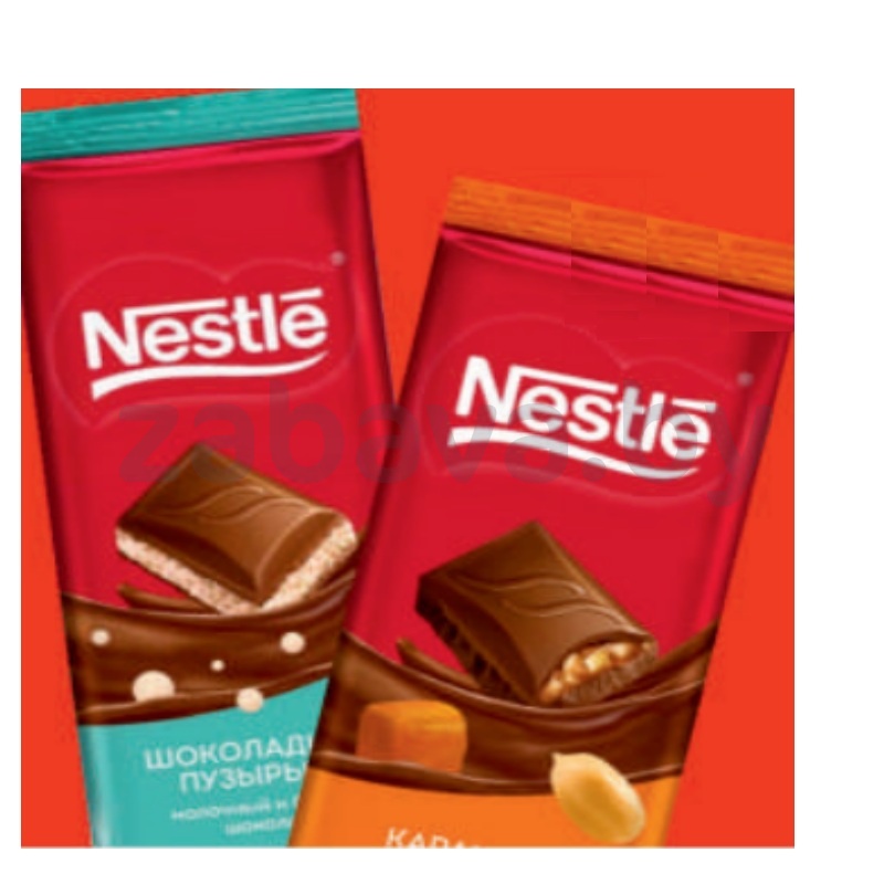 Шоколад Nestle, 85/75 г, в ассортименте