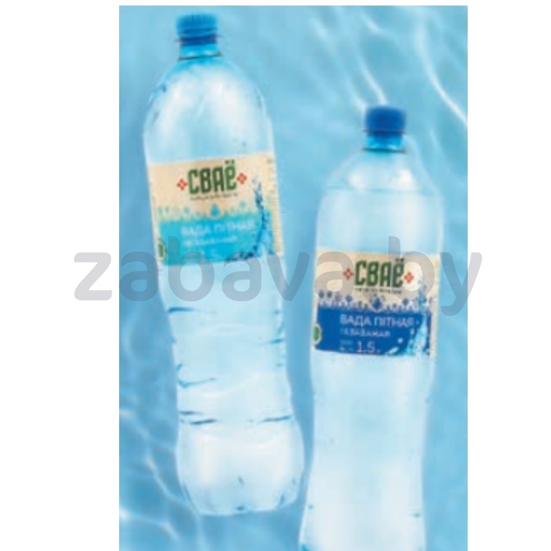 Вода питьевая «Сваё», газ./негаз., 1,5 л
