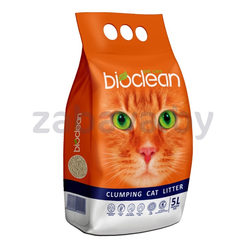 Наполнитель для кошачьего туалета Bioclean, 5 л