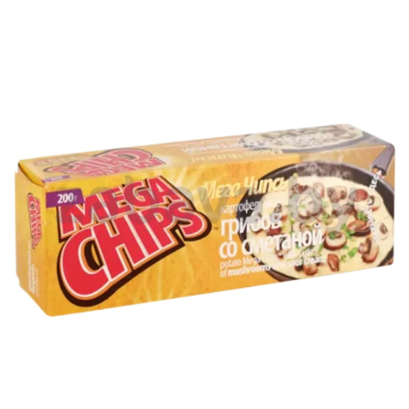Чипсы «Mega Chips», 200 г, в ассорт.