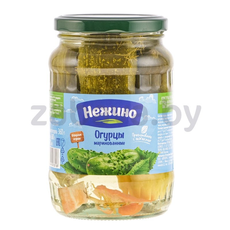 Огурцы «Нежино», маринов., 680 г