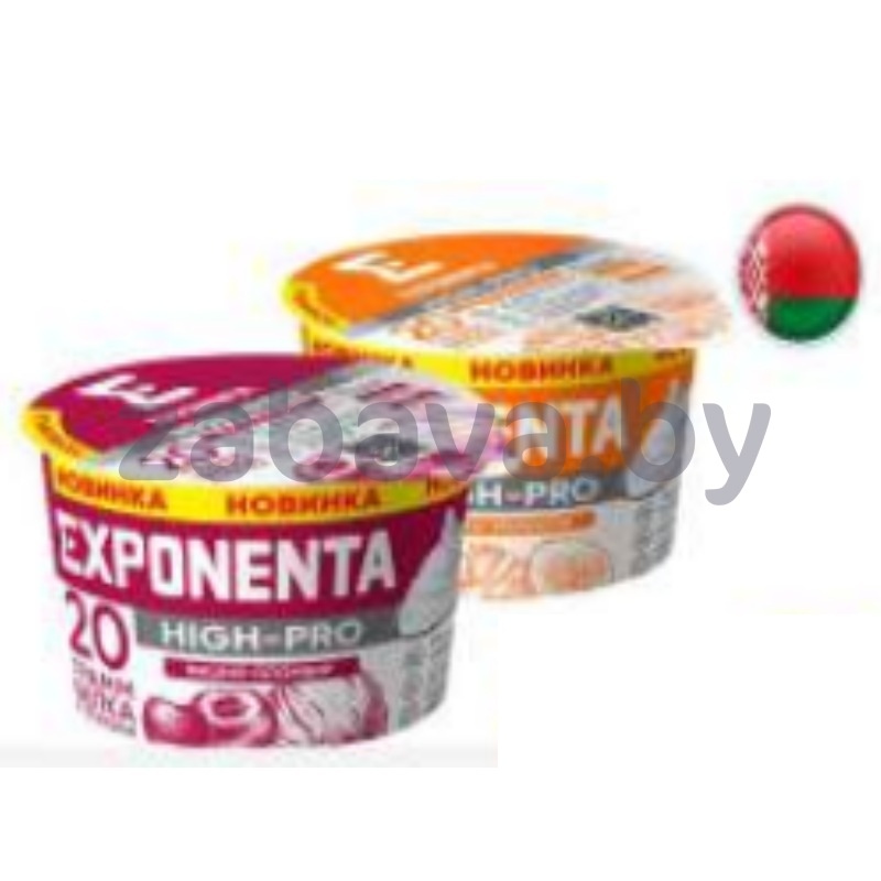 Продукт к/м Exponenta High-pro, манго-маракуйя или вишня-пломбир, 160 г