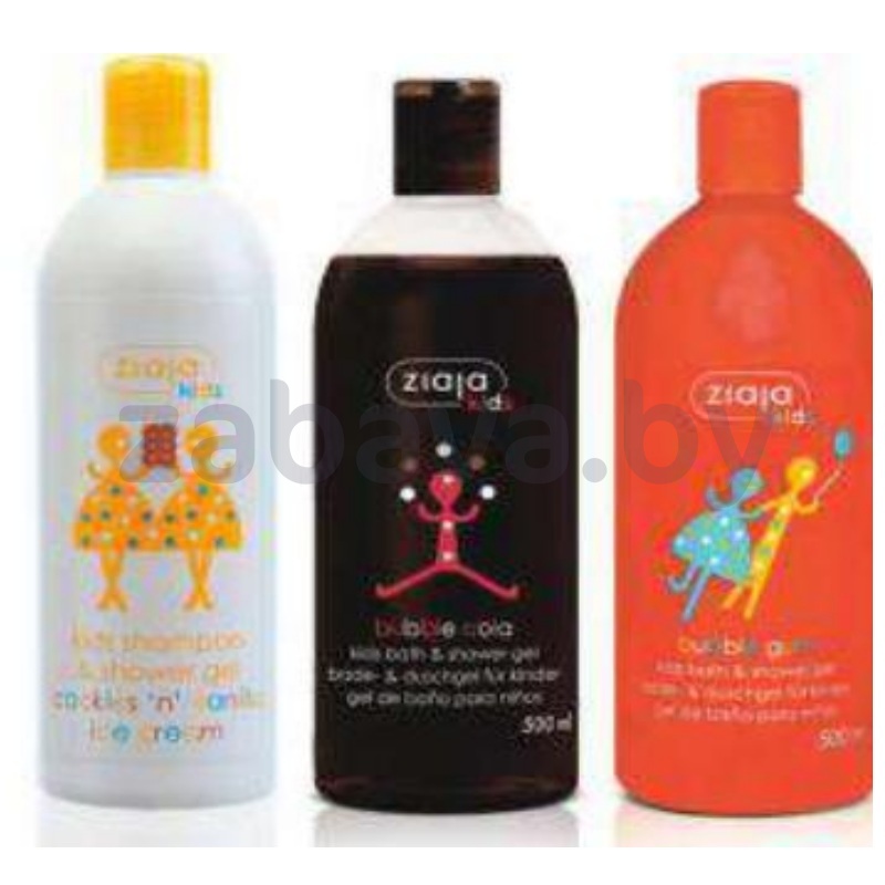 Гель для душа детский Ziaja Kids, 400/500 мл