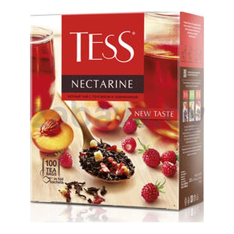Чай черный Tess, Nectarine, 100 пак.