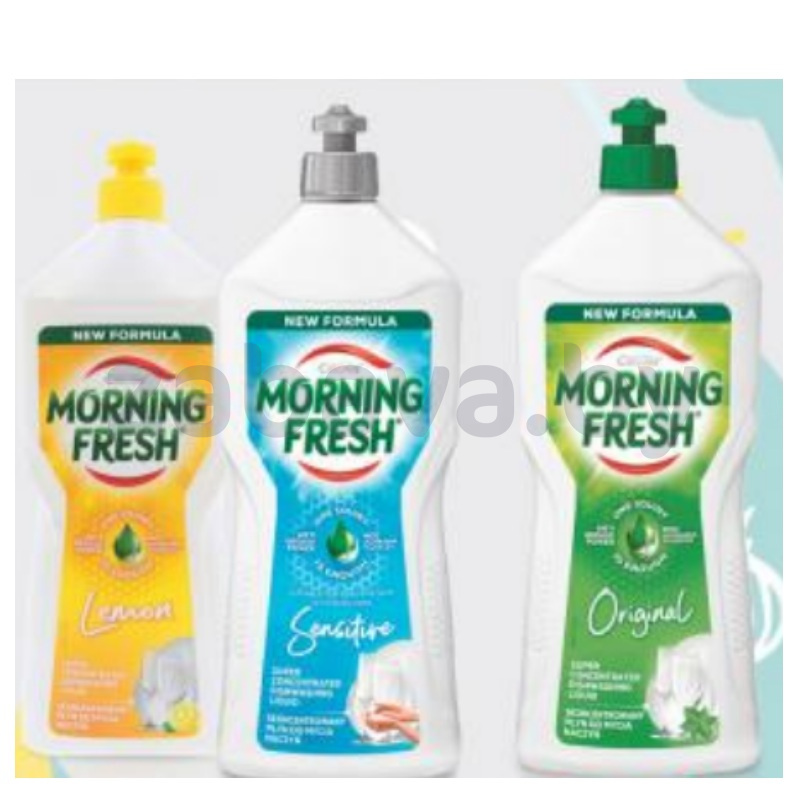 Средство для мытья посуды Morning Fresh, 900 мл, в ассорт.
