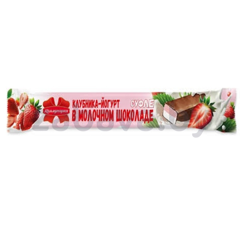 Конфета «Коммунарка», клубника-йогурт, 40 г
