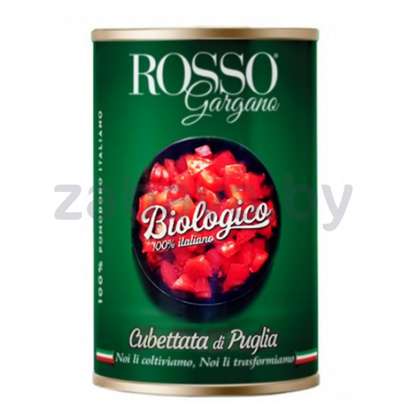 Томаты Rosso Gargano, 400 г, нарез., очищ.
