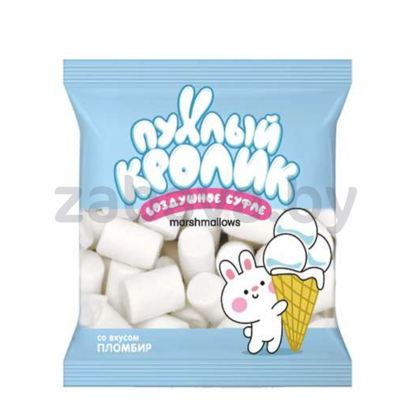Воздушное суфле «Пухлый Кролик», пломбир, 85 г