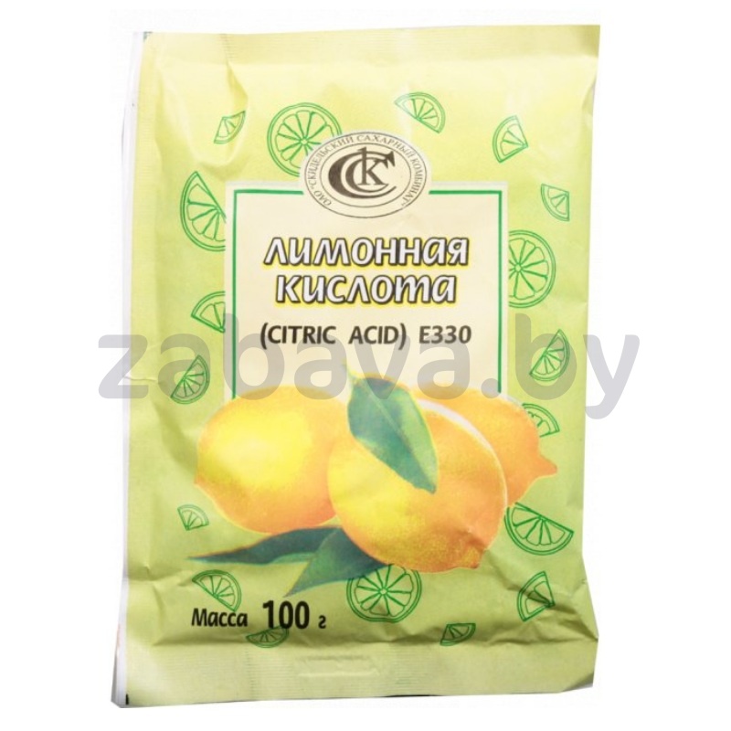 Кислота лимонная, «Сидельский» СК, 100 г